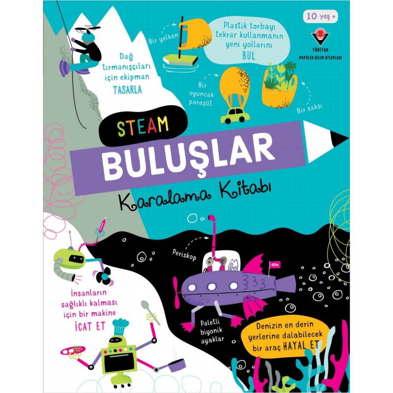 STEAM Buluşlar Karalama Kitabı STEAM Buluşlar Karalama Kitabı