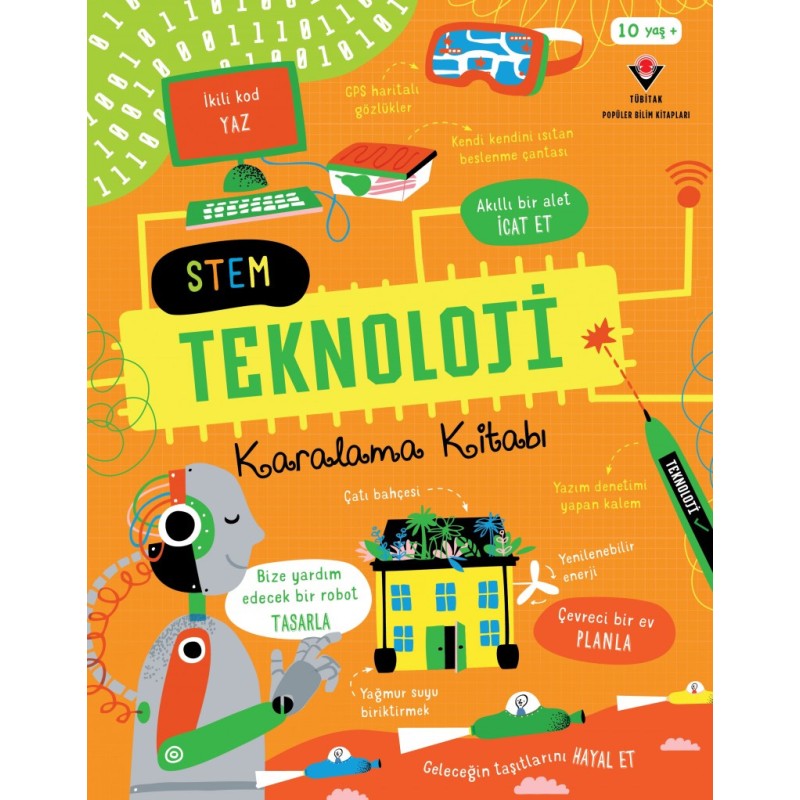STEM Teknoloji Karalama Kitabı STEM Teknoloji Karalama Kitabı