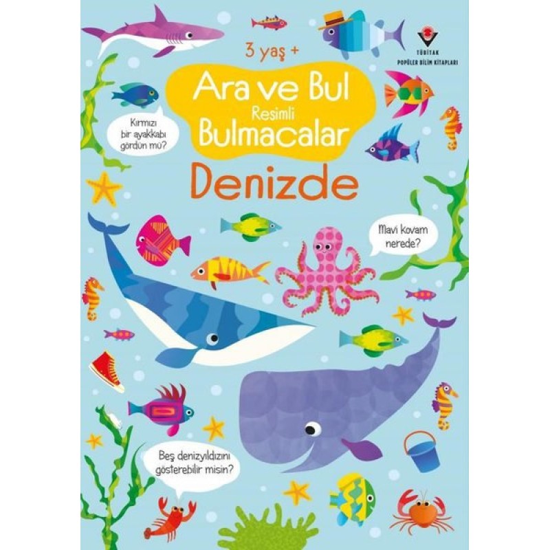Denizde - Ara ve Bul Resimli Bulmacalar Denizde - Ara ve Bul Resimli Bulmacalar