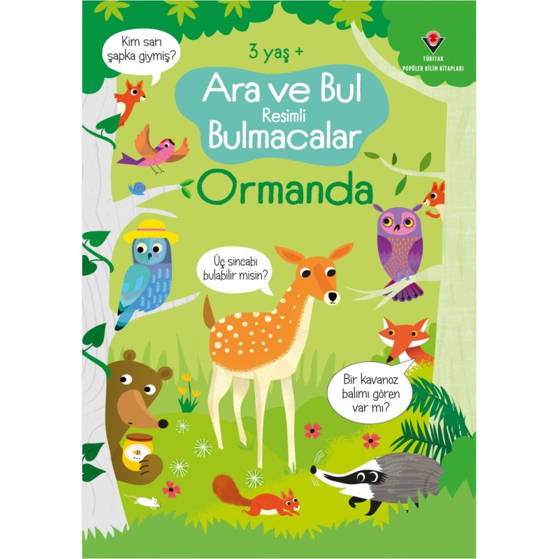 Ara ve Bul Resimli Bulmacalar - Ormanda