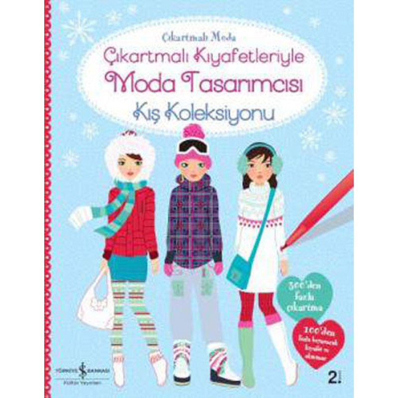 Çıkartmalı Kıyafetleriyle Moda Tasarımcısı Kış Koleksiyonu Çıkartmalı Kıyafetleriyle Moda Tasarımcısı Kış Koleksiyonu