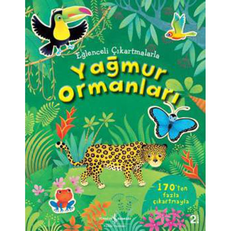 Eğlenceli Çıkartmalarla Yağmur Ormanları Eğlenceli Çıkartmalarla Yağmur Ormanları