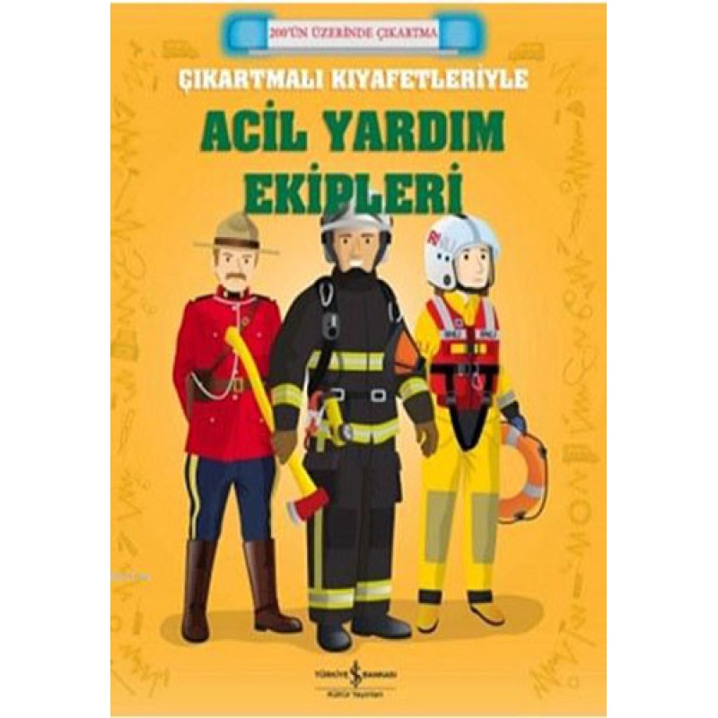 Çıkartmalı Kıyafetleriyle Acil Yardım Ekipleri Çıkartmalı Kıyafetleriyle Acil Yardım Ekipleri