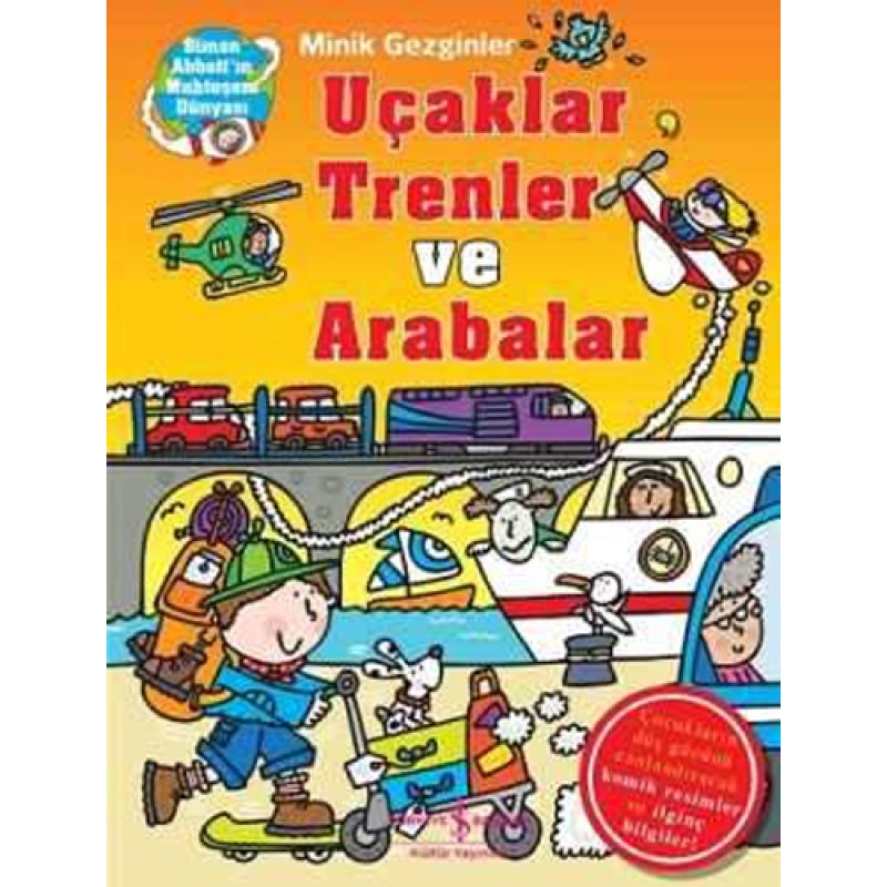 Minik Gezginler - Uçaklar, Trenler ve Arabalar Ciltli