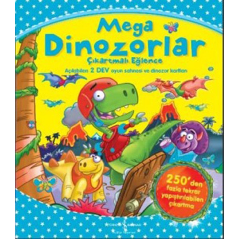 Mega Dinozorlar - Çıkartmalı Eğlence