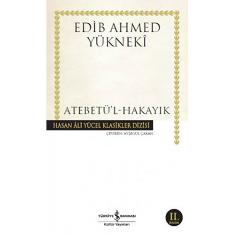 Atabetü'l - Hakayık