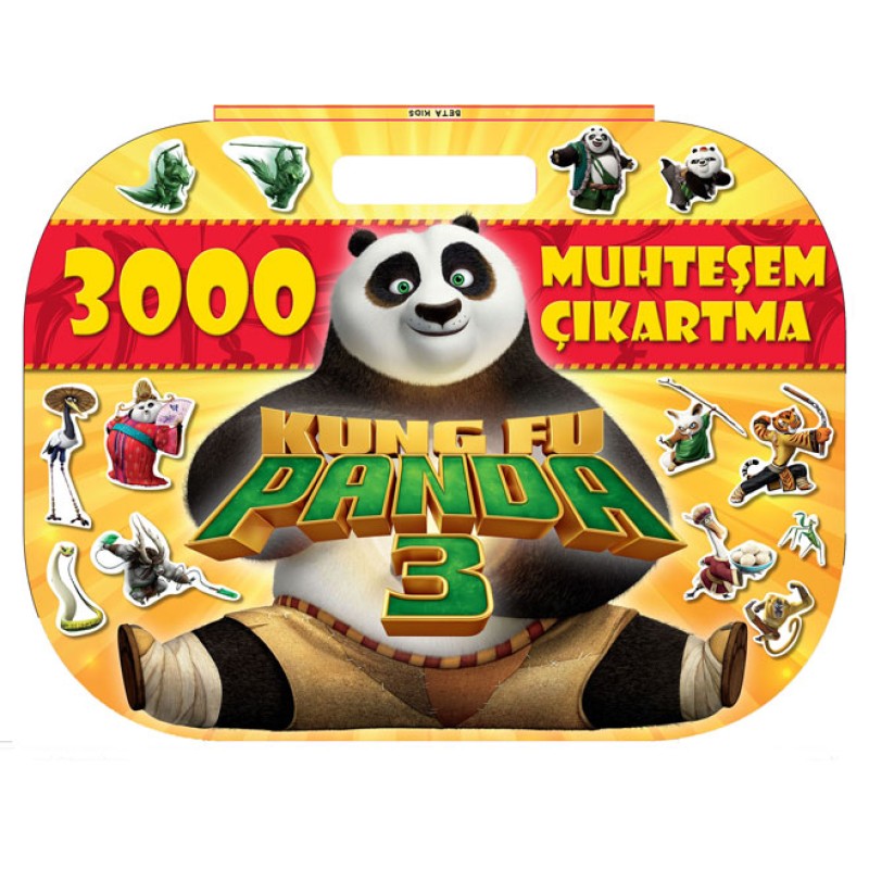 Kung Fu Panda 3 - 3000 Muhteşem Çıkartma Kung Fu Panda 3 - 3000 Muhteşem Çıkartma