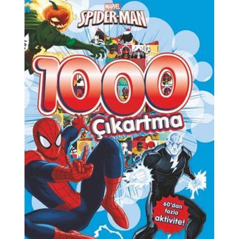 Marvel Spider-Man 1000 Çıkartma Marvel Spider-Man 1000 Çıkartma