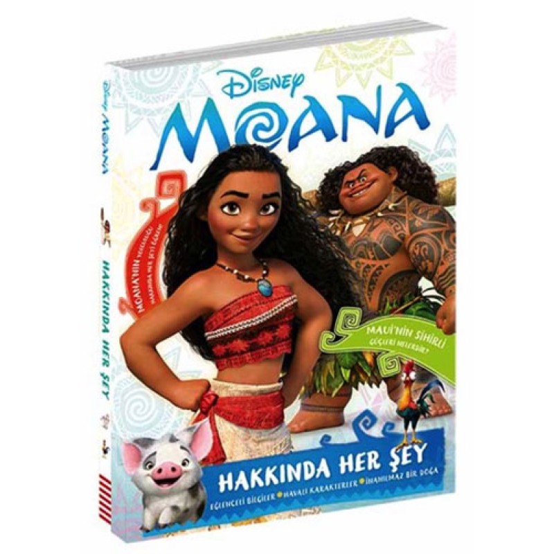 Disney Moana: Hakkında Her Şey (Ciltli) Disney Moana: Hakkında Her Şey (Ciltli)