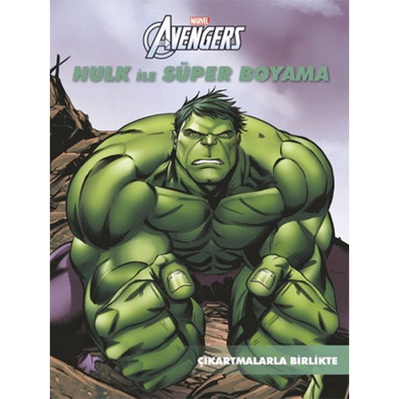Marvel Avengers: Hulk ile Süper Boyama Marvel Avengers: Hulk ile Süper Boyama
