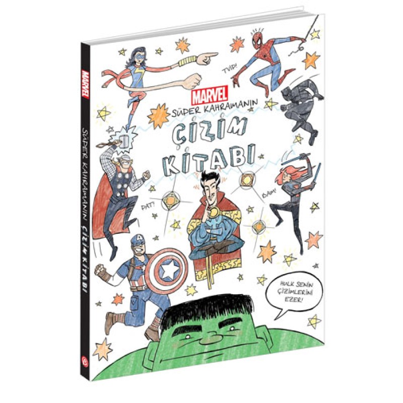 Marvel - Süper Kahramanın Çizim Kitabı Marvel - Süper Kahramanın Çizim Kitabı