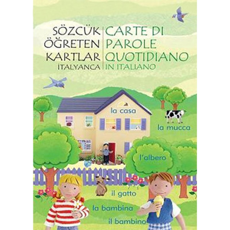 Sözcük Öğreten Kartlar - İtalyanca Sözcük Öğreten Kartlar - İtalyanca