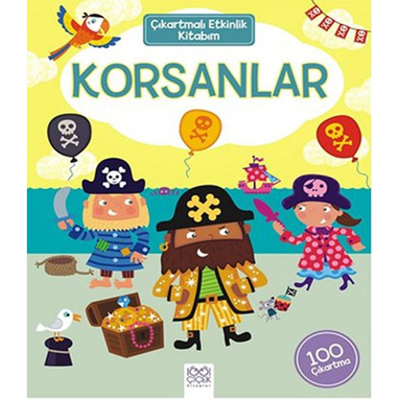 Çıkartmalı Etkinlik Kitabım - Korsanlar