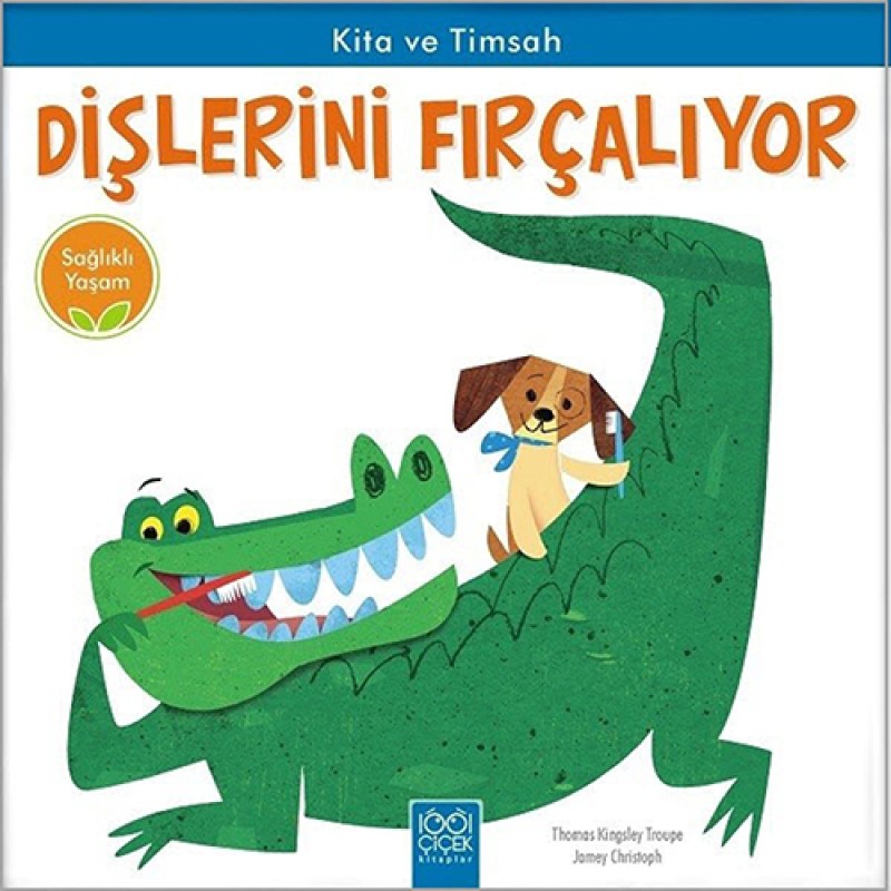 Kita ve Timsah Dişlerini Fırçalıyor Kita ve Timsah Dişlerini Fırçalıyor