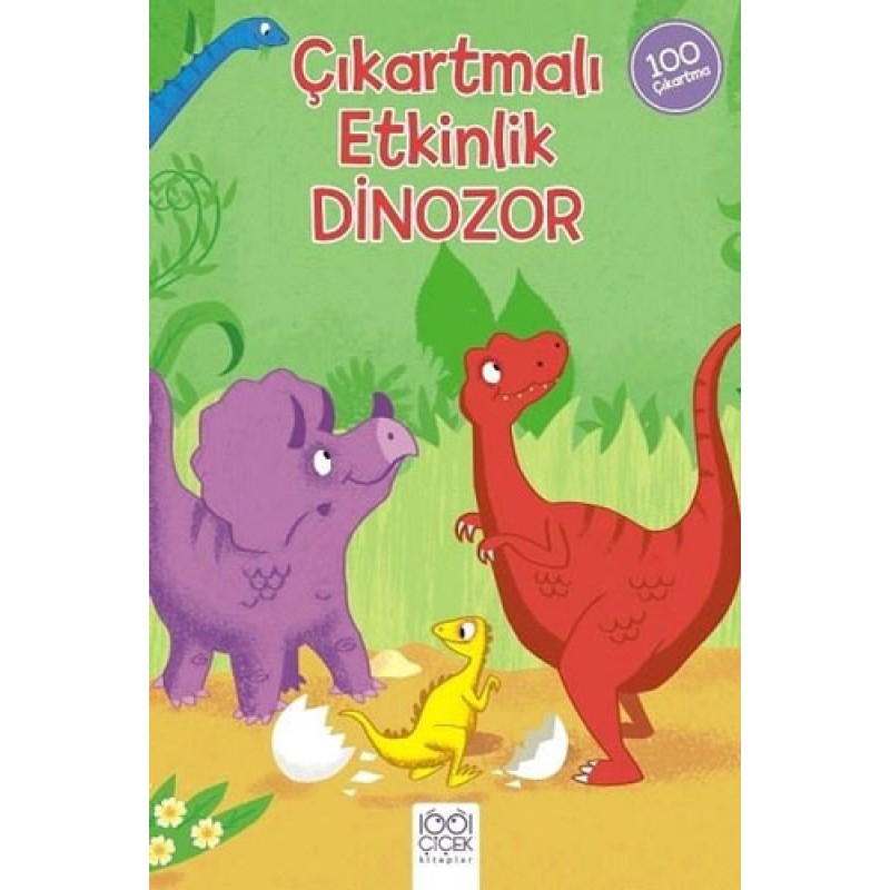Çıkartmalı Etkinlik - Dinozor