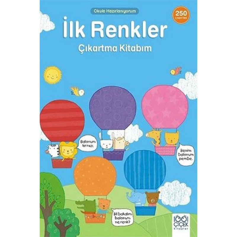 Okula Hazırlanıyorum - İlk Renkler Çıkartma Kitabım Okula Hazırlanıyorum - İlk Renkler Çıkartma Kitabım