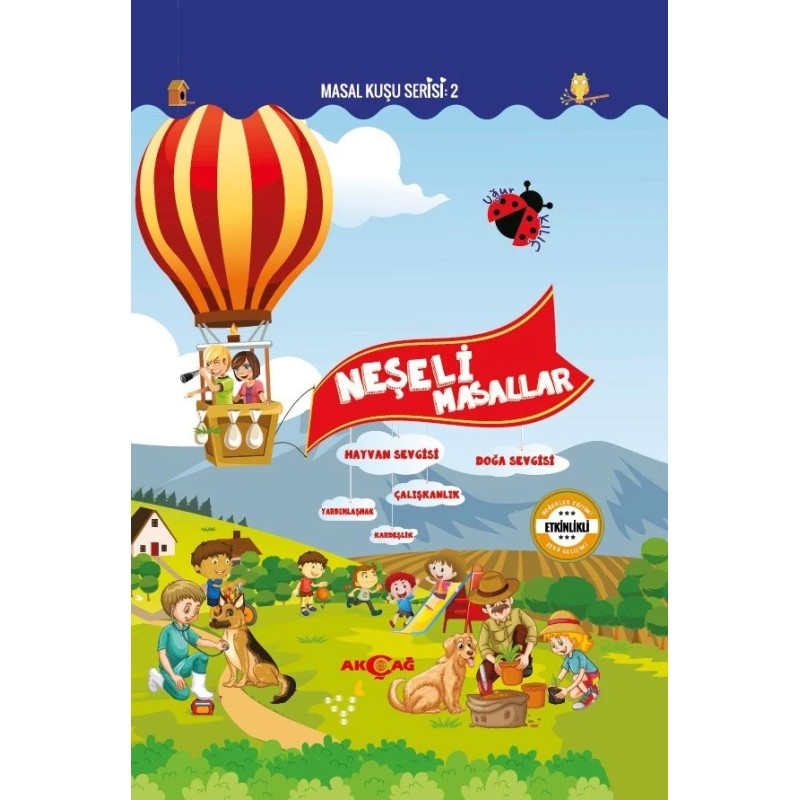 Masal Kuşu Serisi 2 - Neşeli Masallar (Ciltli)