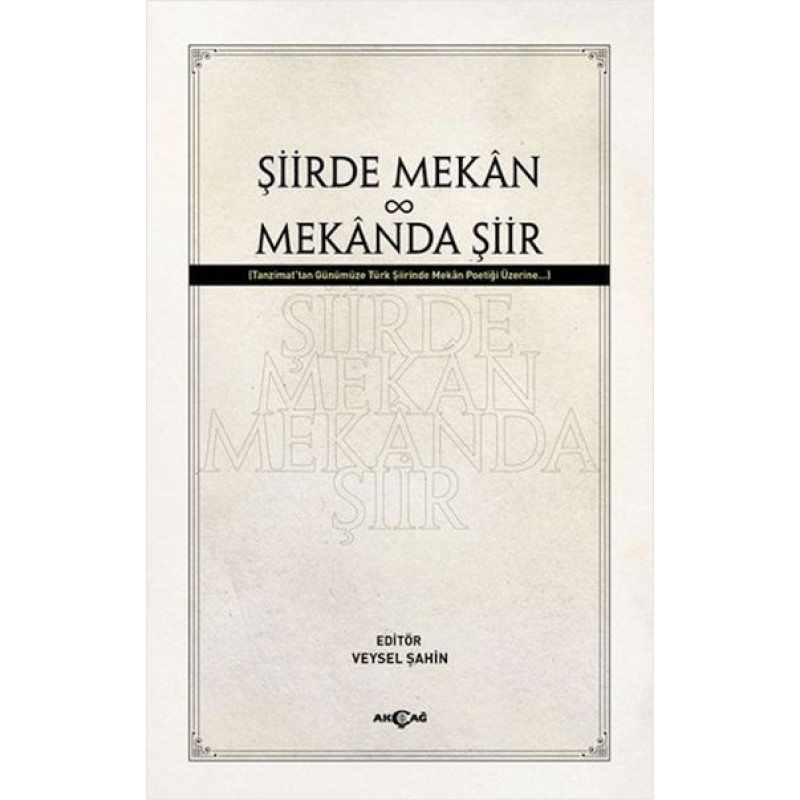 Şiirde Mekan Mekanda Şiir Şiirde Mekan Mekanda Şiir