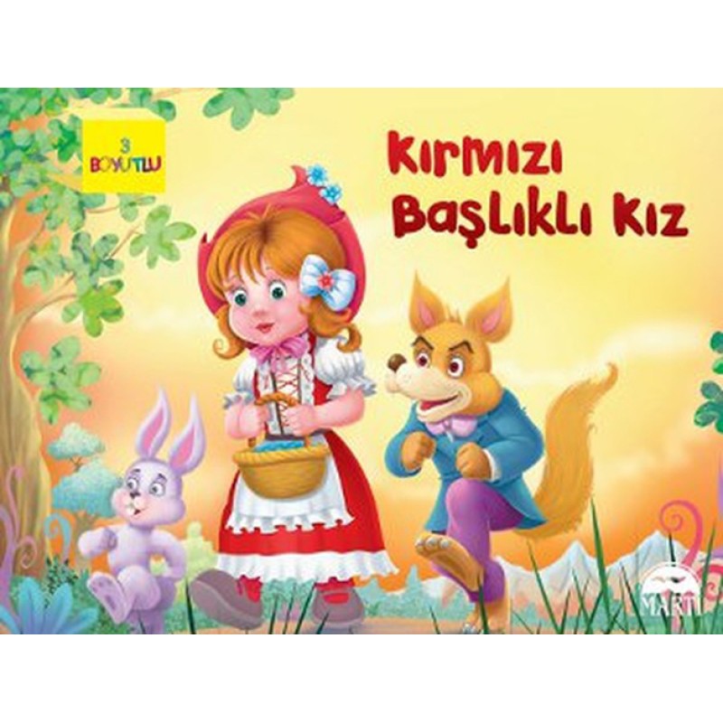 Kırmızı Başlıklı Kız 3 Boyutlu Kırmızı Başlıklı Kız 3 Boyutlu