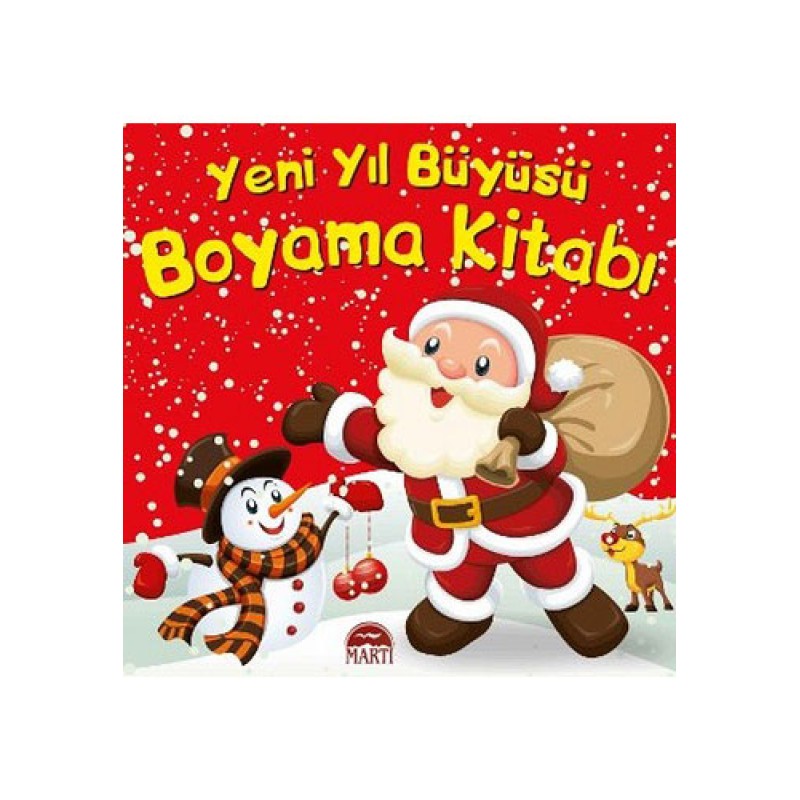 Yeni Yıl Büyüsü Boyama Kitabı Yeni Yıl Büyüsü Boyama Kitabı