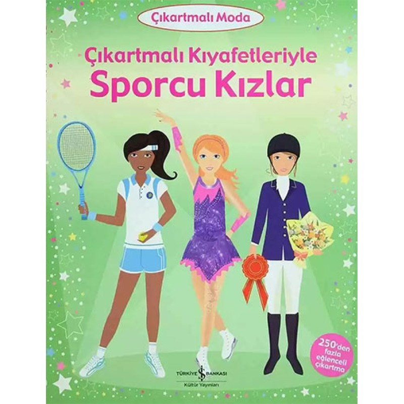 Çıkartmalı Kıyafetleriyle Sporcu Kızlar Çıkartmalı Kıyafetleriyle Sporcu Kızlar
