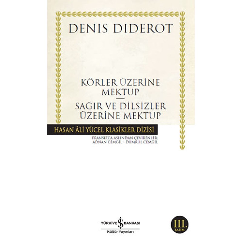 Körler Üzerine Mektup Körler Üzerine Mektup