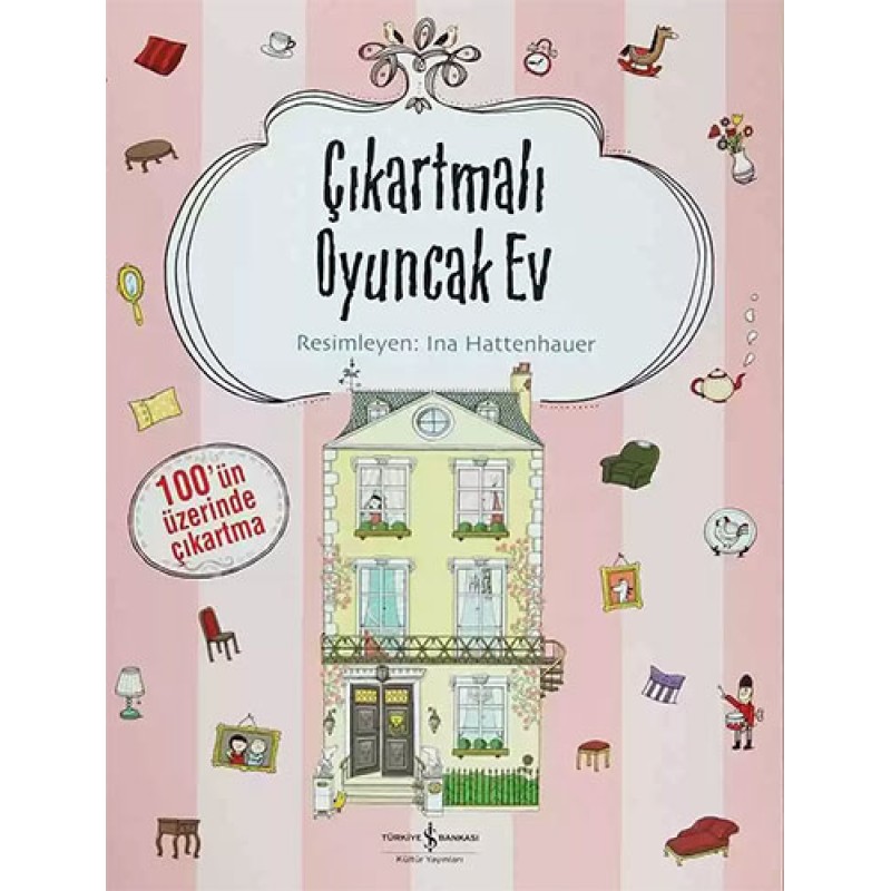 Çıkartmalı Oyuncak Ev Çıkartmalı Oyuncak Ev