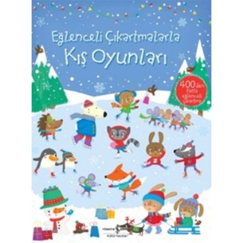 Eğlenceli Çıkartmalarla Kış Oyunları Eğlenceli Çıkartmalarla Kış Oyunları