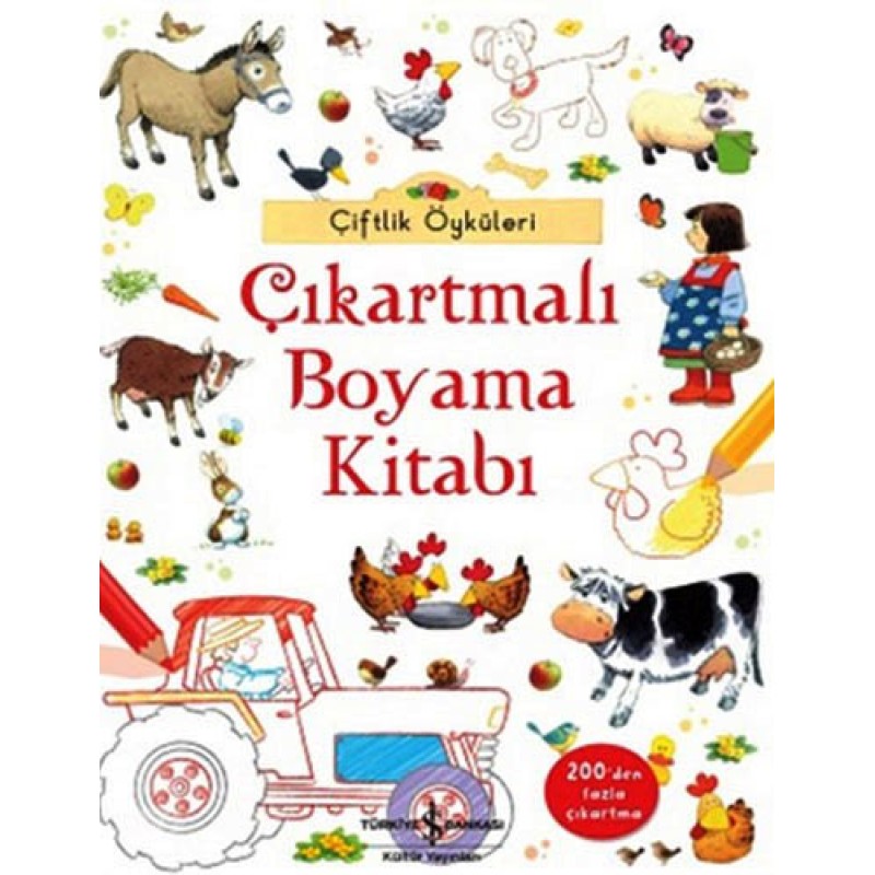 Çiftlik Öyküleri - Çıkartmalı Boyama Kitabı Çiftlik Öyküleri - Çıkartmalı Boyama Kitabı
