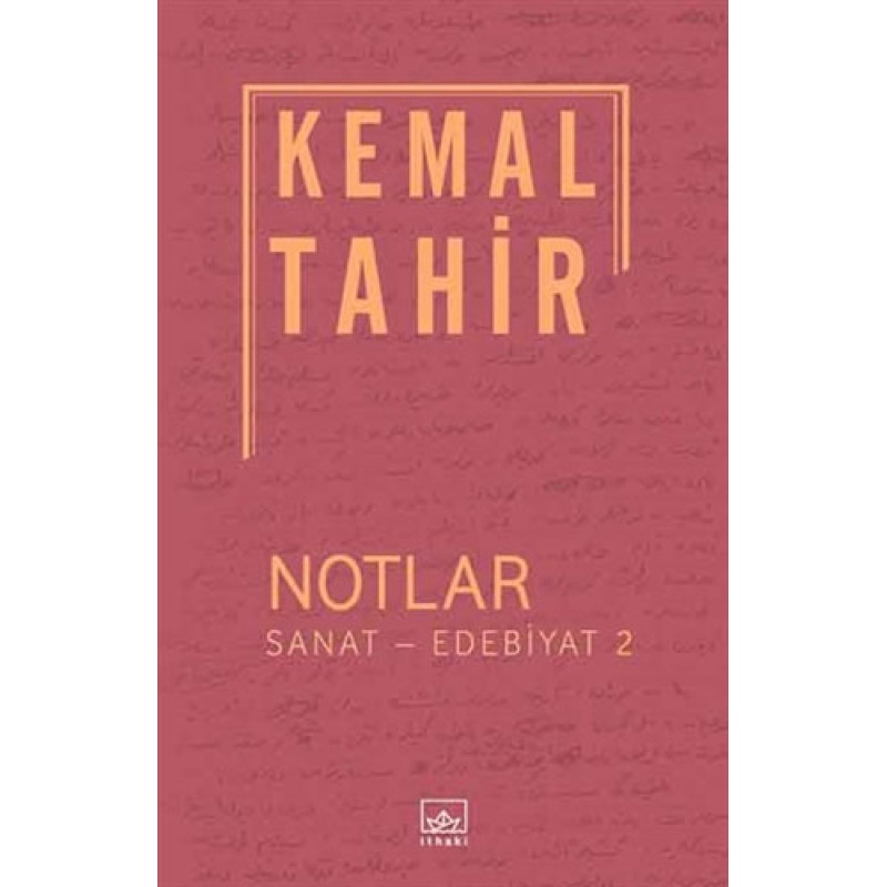 Notlar / Sanat - Edebiyat 2 Notlar / Sanat - Edebiyat 2