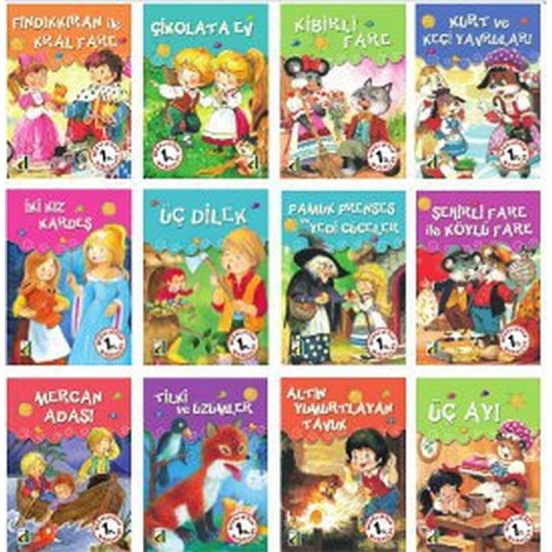Mesaj Veren Masallar - 12 Kitap Takım