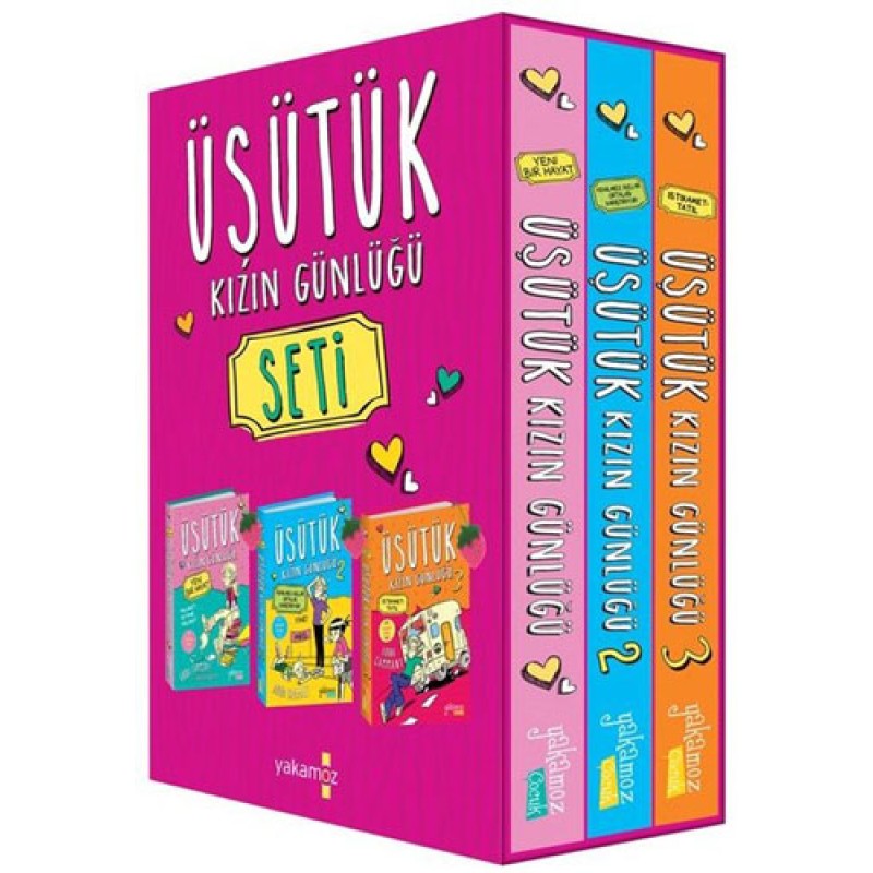 Üşütük Kızın Günlüğü Seti - 3 Kitap Takım Üşütük Kızın Günlüğü Seti - 3 Kitap Takım