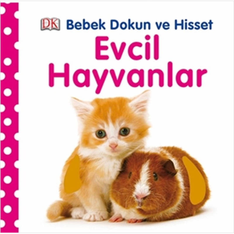 Bebek Dokun ve Hisset - Evcil Hayvanlar (Ciltli)