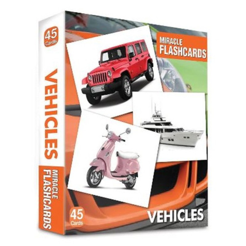 Miracle Flashcards - Vehicles Miracle Flashcards - Vehicles