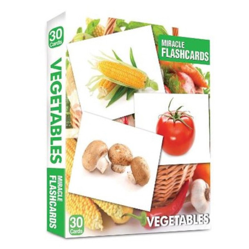 Miracle Flashcards - Vegetables