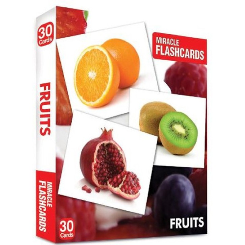 Miracle Flashcards - Fruits Miracle Flashcards - Fruits