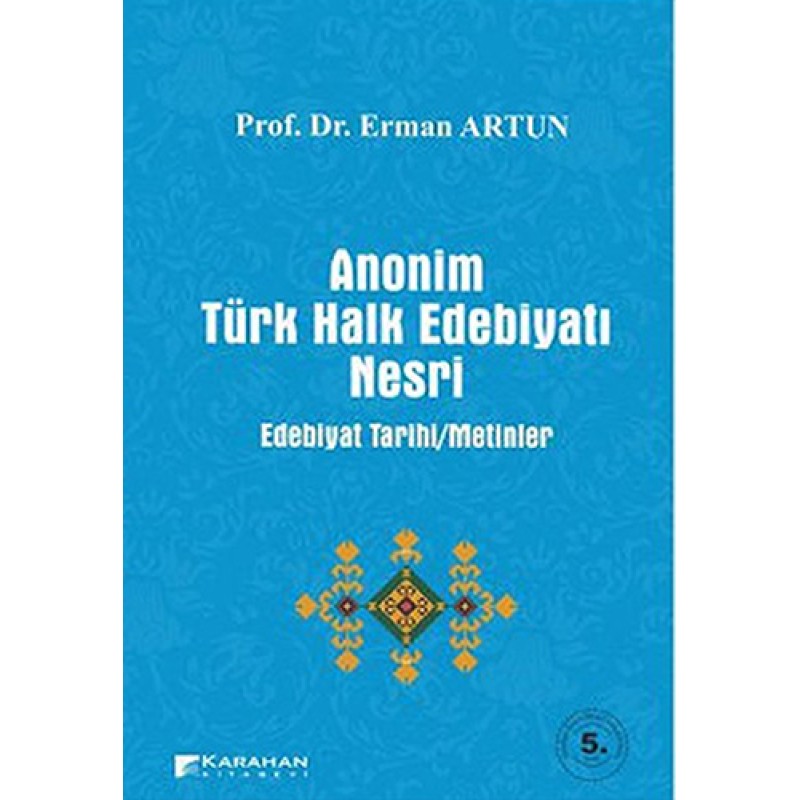 Anonim Türk Halk Edebiyatı Nesri