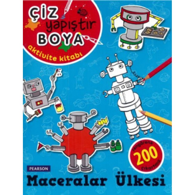 Çiz Yapıştır Boya Çiz Yapıştır Boya
