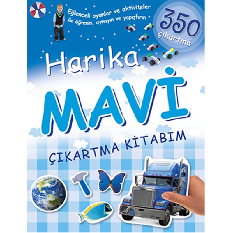 Harika Mavi Çıkartma Kitabım Harika Mavi Çıkartma Kitabım
