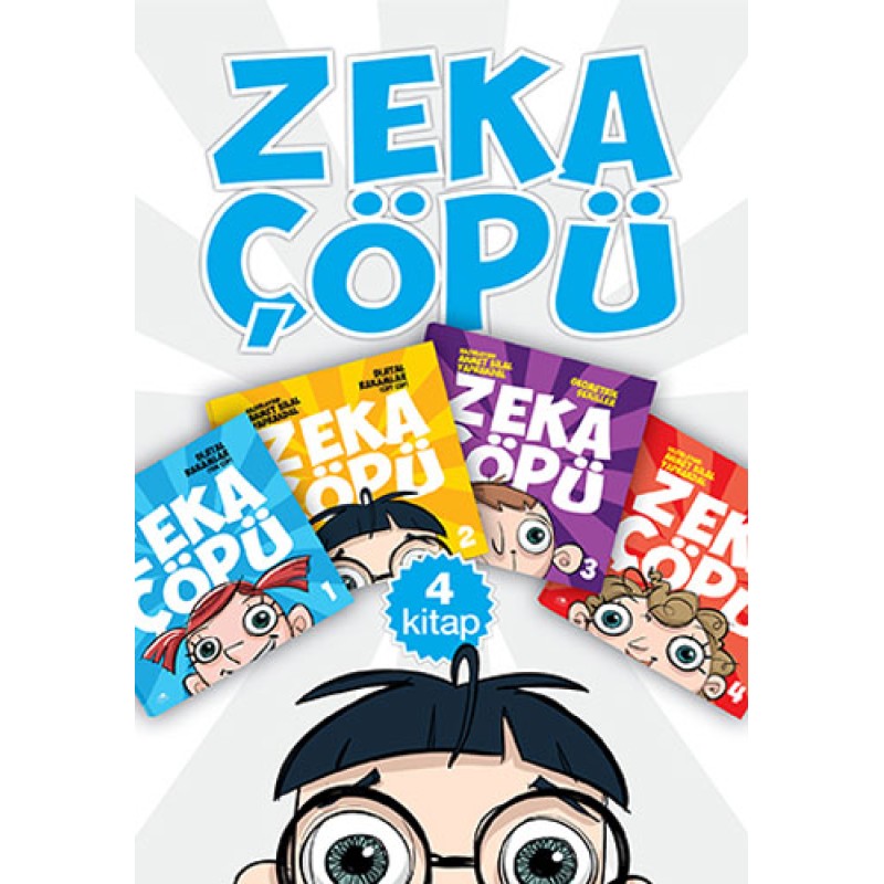 Zeka Çöpü Seti - 4 Kitap Takım Zeka Çöpü Seti - 4 Kitap Takım