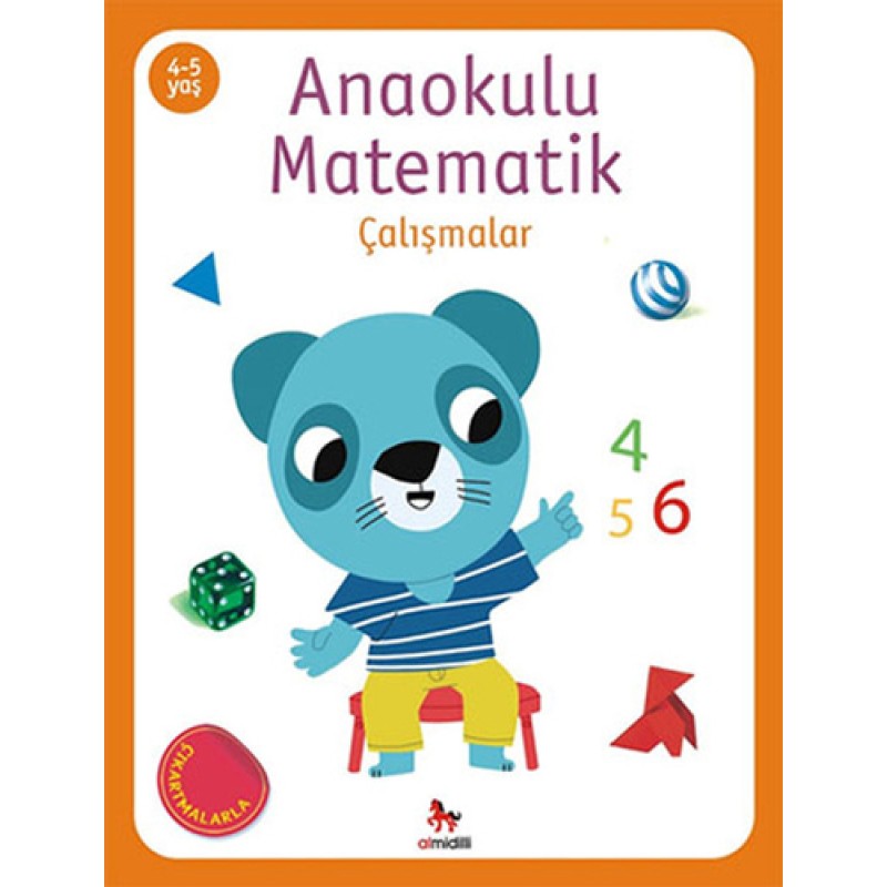 Anaokulu Matematik Çalışmalar 4-5 Yaş Çıkartmalarla