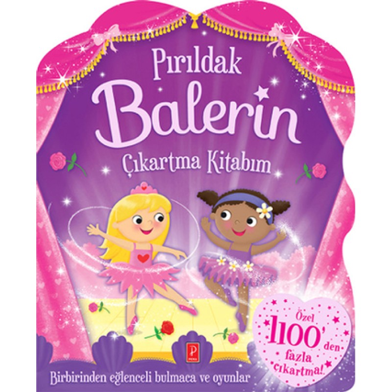 Pırıldak Balerin Çıkartma Kitabım