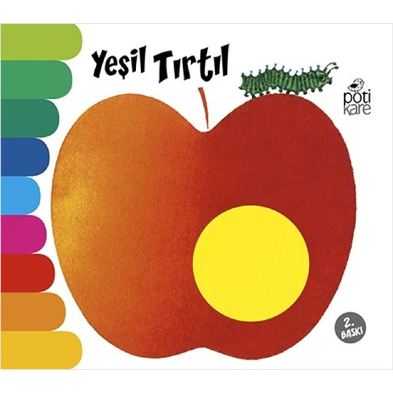 Delikli Kitaplar - Yeşil Tırtıl Delikli Kitaplar - Yeşil Tırtıl