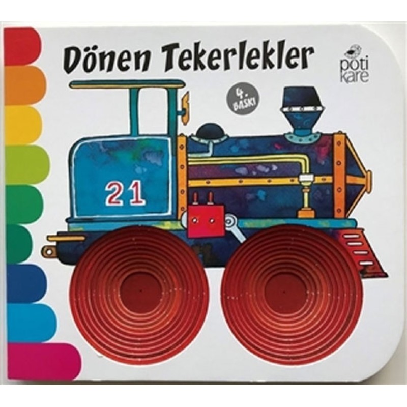 Delikli Kitaplar Serisi - Dönen Tekerlekler Delikli Kitaplar Serisi - Dönen Tekerlekler