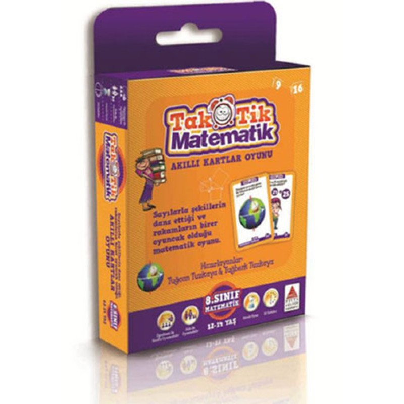 8. Sınıf Taktik Matematik Akıllı Kartlar Oyunu 8. Sınıf Taktik Matematik Akıllı Kartlar Oyunu