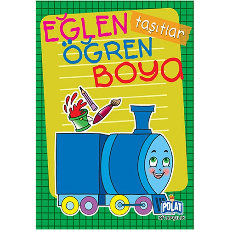 Eğlen Öğren Boya - Taşıtlar