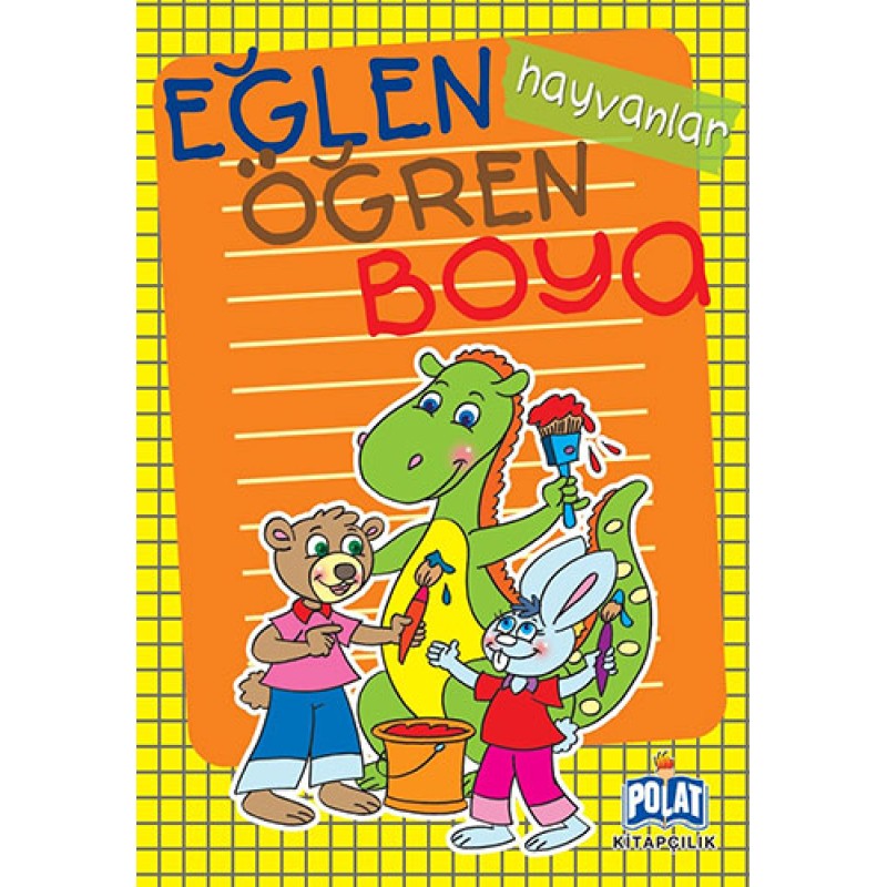 Eğlen Öğren Boya - Hayvanlar