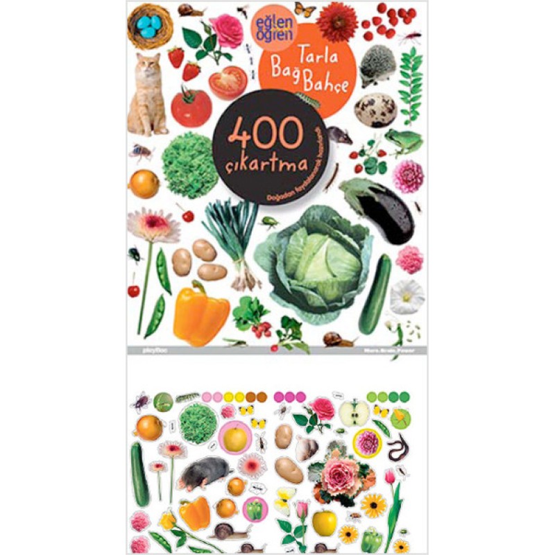 Eğlen Öğren Tarla Bağ Bahçe 400 Çıkartma Eğlen Öğren Tarla Bağ Bahçe 400 Çıkartma