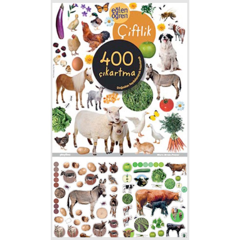 Eğlen Öğren Çiftlik 400 Çıkartma Eğlen Öğren Çiftlik 400 Çıkartma