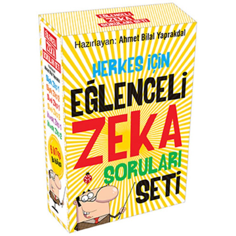 Herkes İçin Eğlenceli Zeka Soruları Seti - 6 Kitap Takım